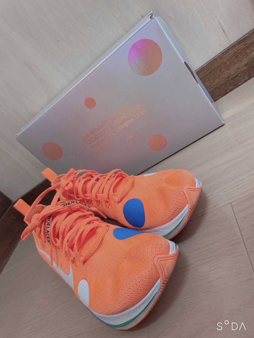 黒もいいけどオレンジ派✋
#nike
#zoomfly
#off-whit