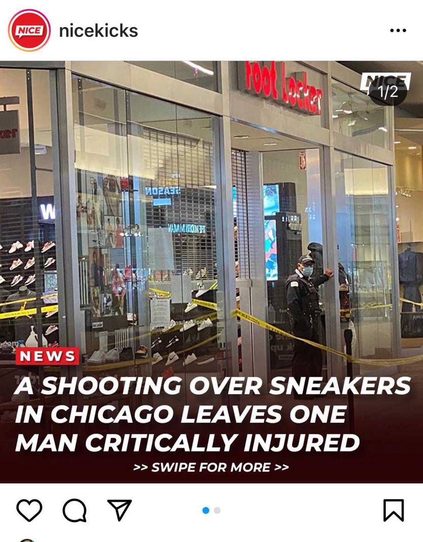 命より大事なスニーカーなんて無い