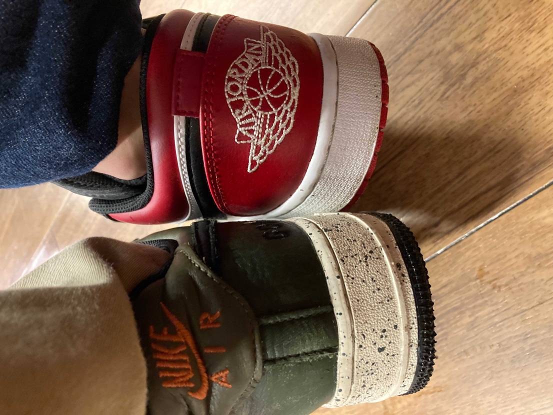 Air Force 1. ＆　Air Jordan 1.