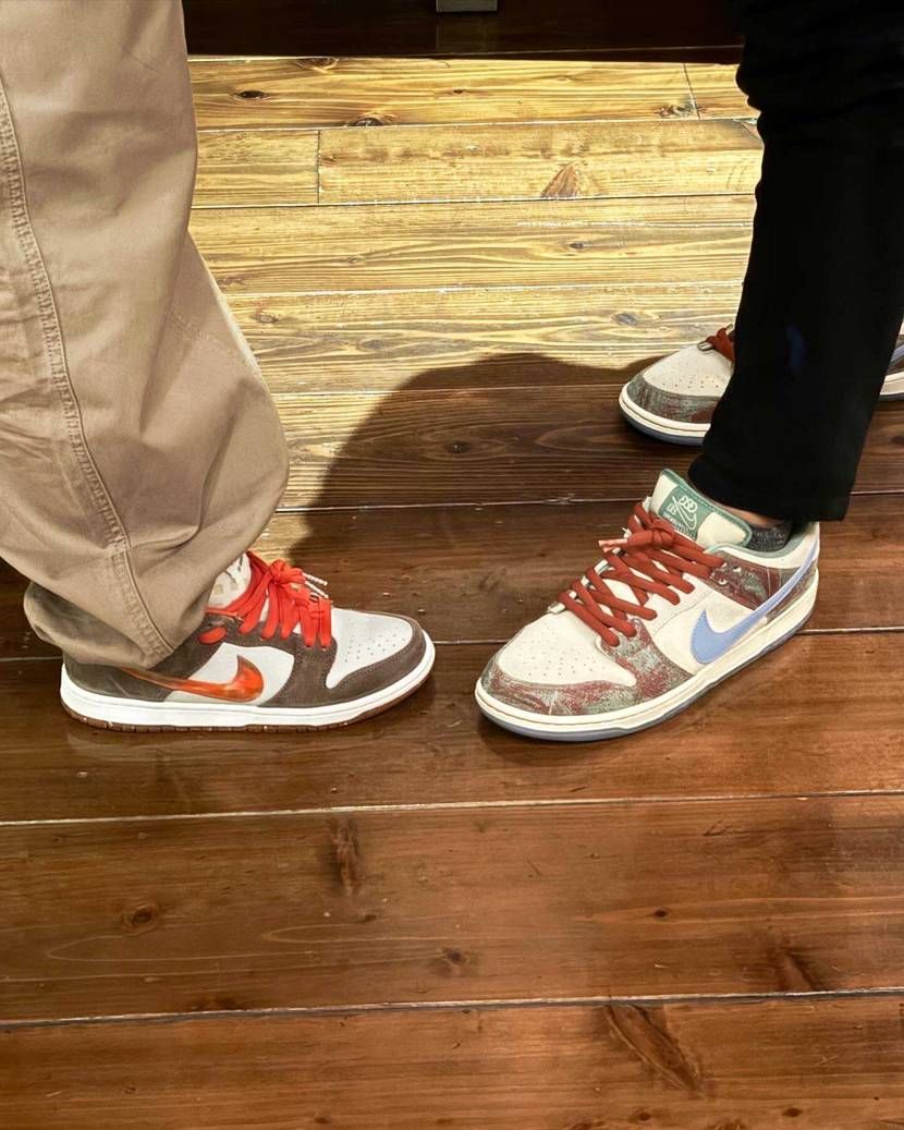 ちょっと現実逃避にお出かけ🌺
持って行った👟がオレンジ🍊色