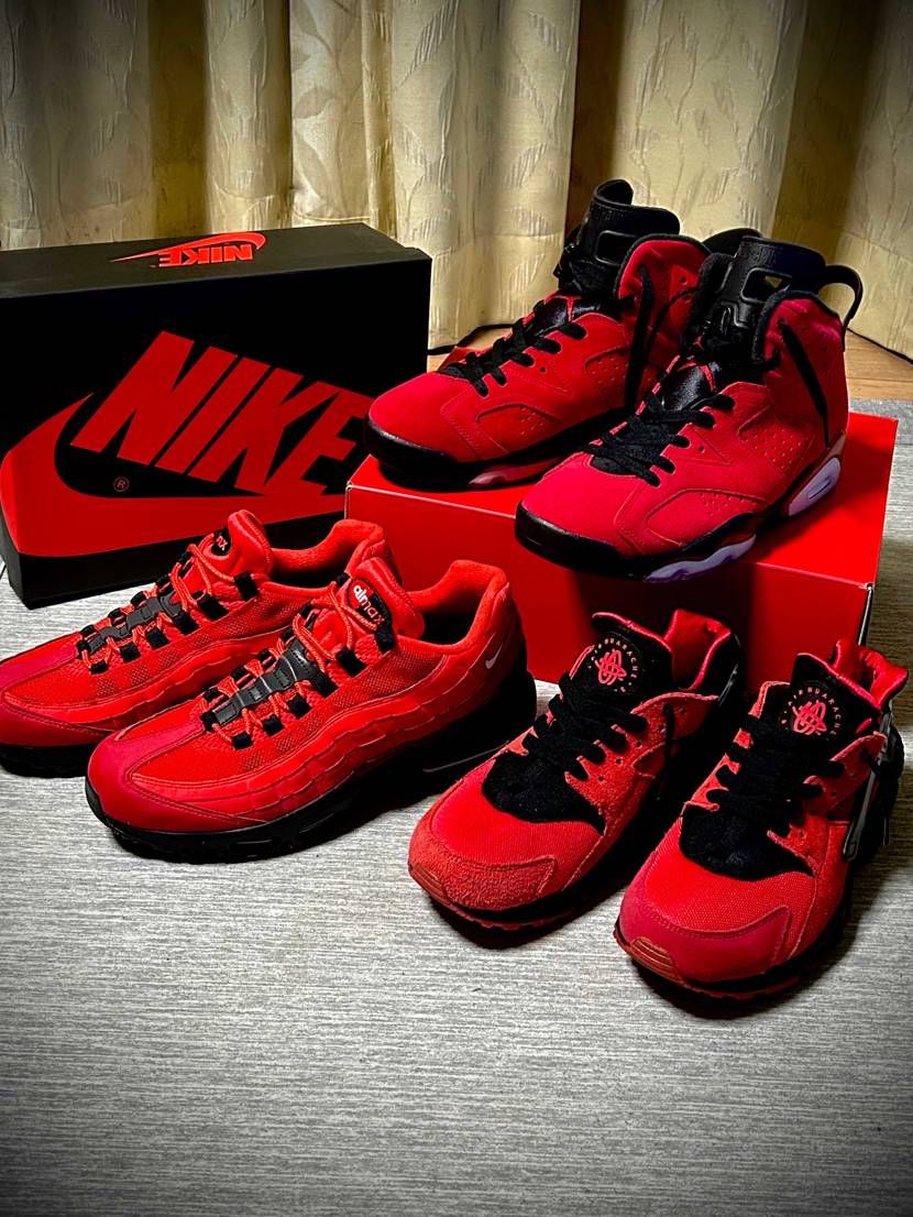 ジョーダン　マックス　ハラチ　で同系色揃えました。