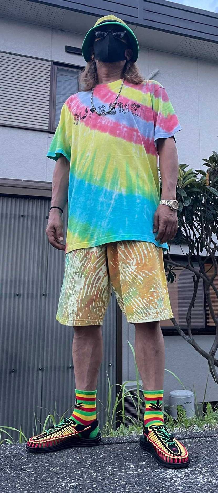 
気分は ジャマイカ Pt２

暑くて KEENのユニークを

履いて