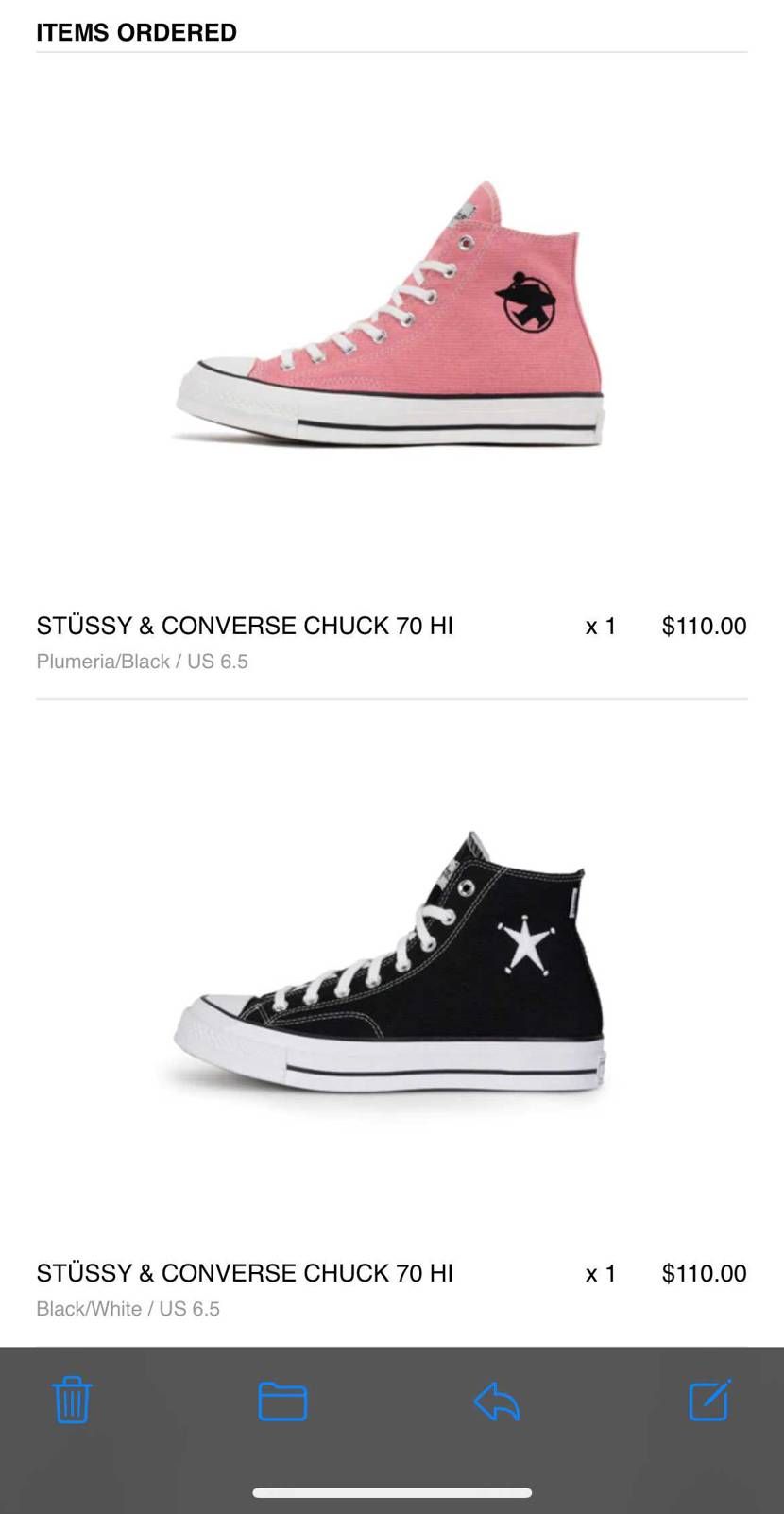 彼女サイズ2足買えて彼女満足
自分のサイズ買うか悩んだけどあんまりピンクは履く