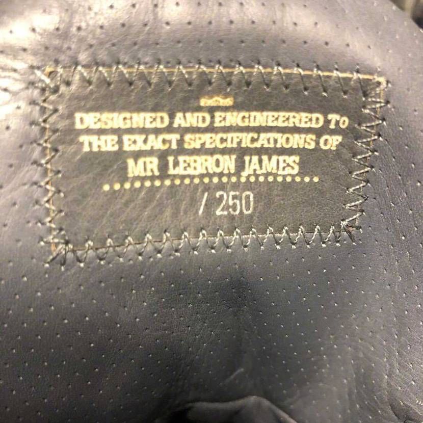 Lebron Sample 
限定250足