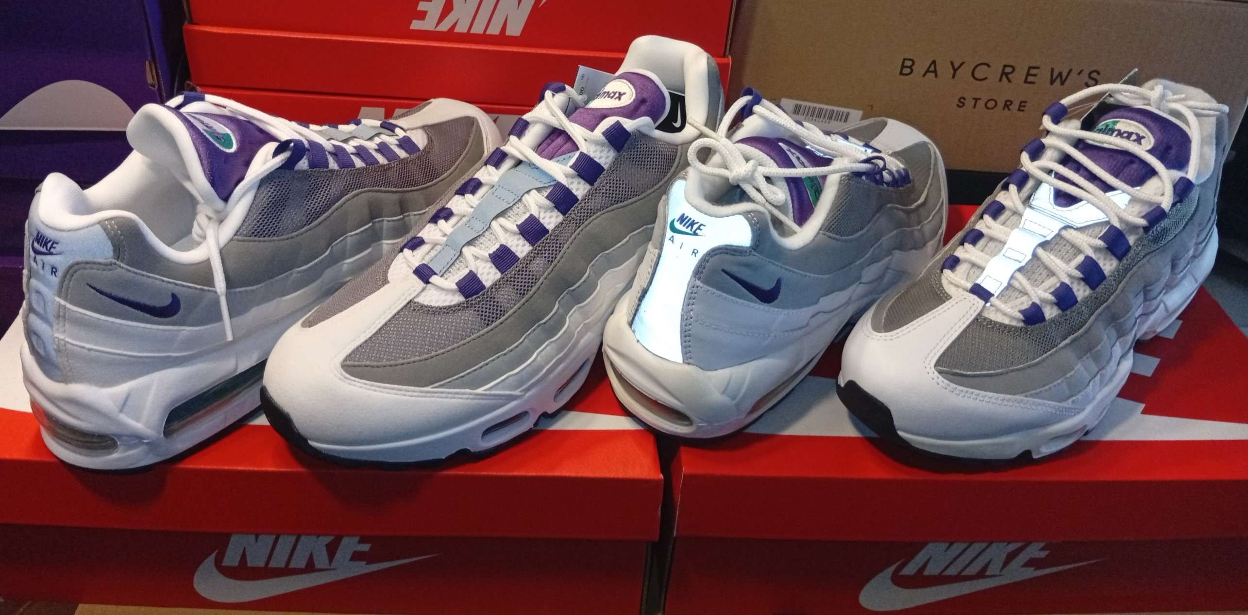 グレープグラデ届きました。
やっぱりつま先は表革では無くア