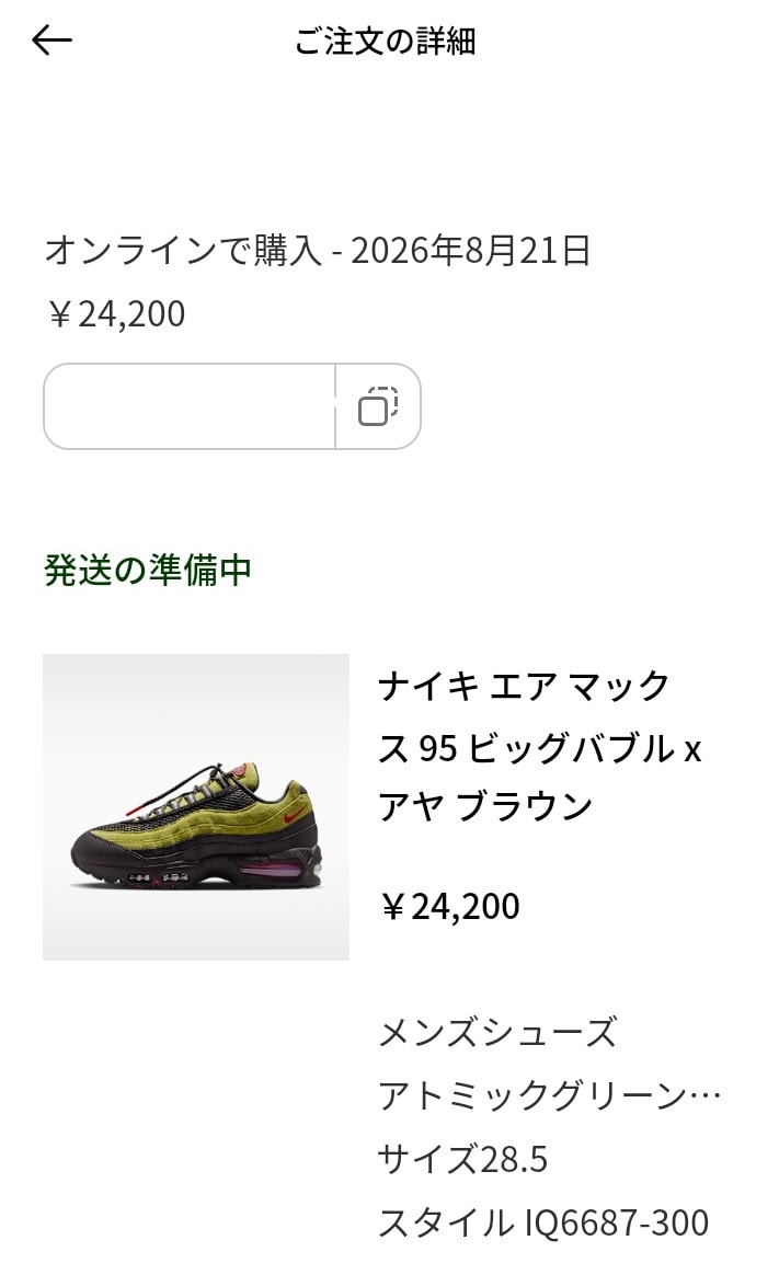 SNKRSでの購入の投稿が少ないのはエラーが多かったからなの