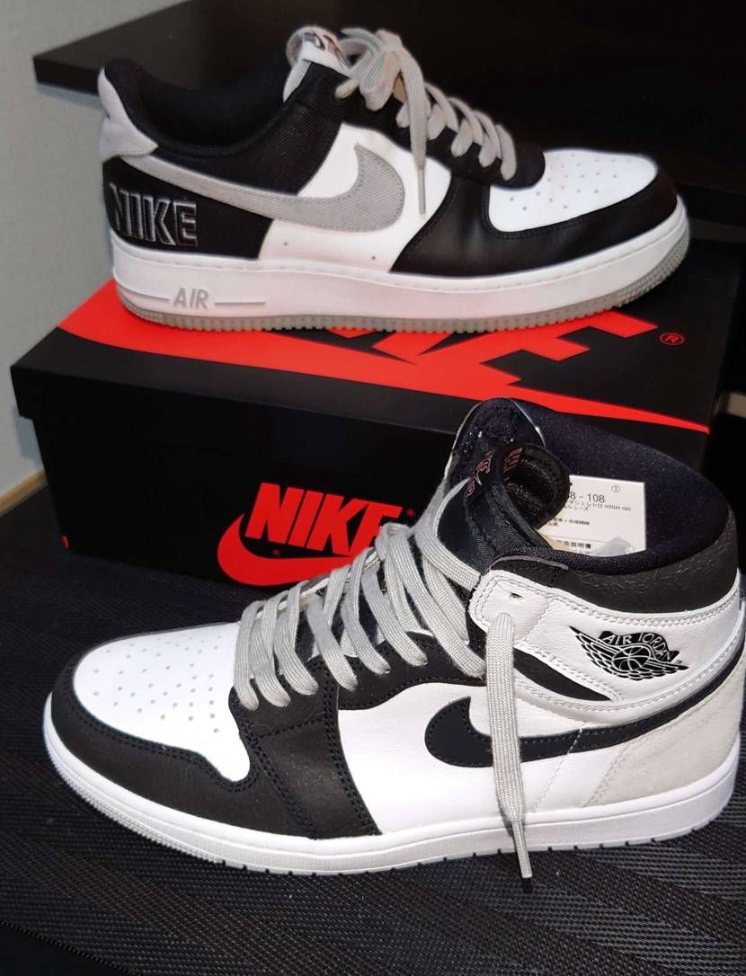AF1”KINGS”のシューレース移植しました
