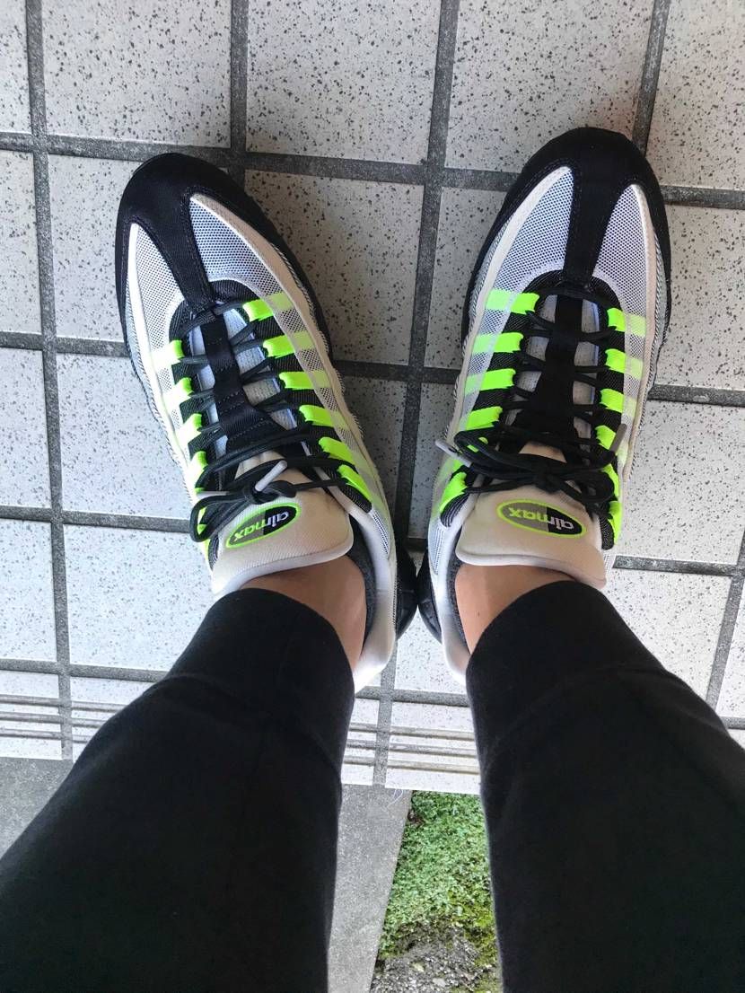 🌟DENHAM✖️エアマックス95“VOLT”🌟
今日は友達との外出にコレを履