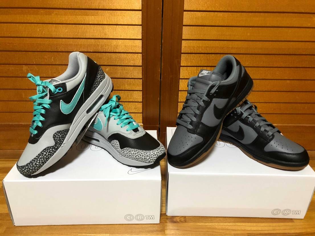 NIKE BY YOU
エアマックスとダンクが同時に到着‼️
個人的にはどち