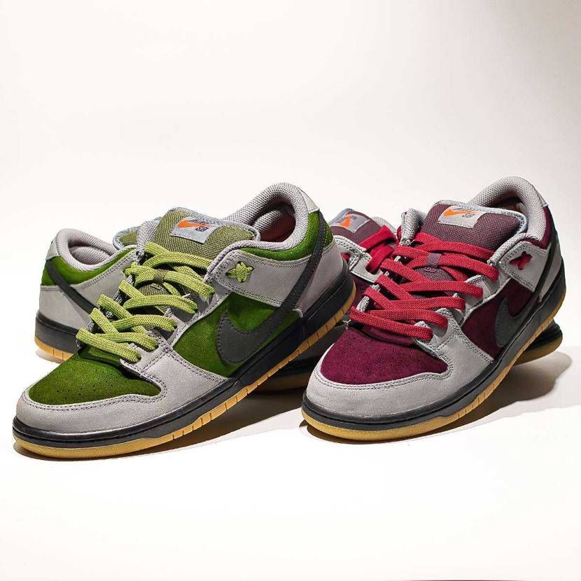 NIKE SB Dunk Low ISO "Cool Grey" 改 "Oliv