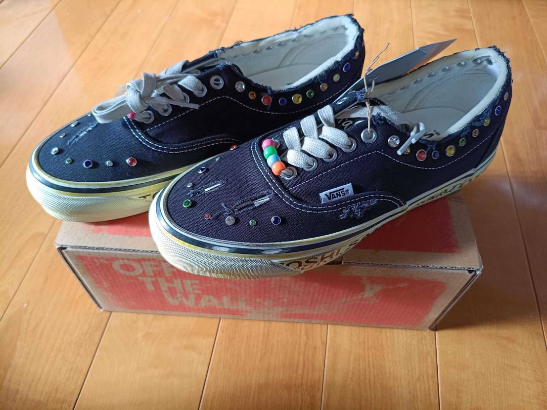 VANS公式から到着。インソールがレザーなのが一番驚いたかも
