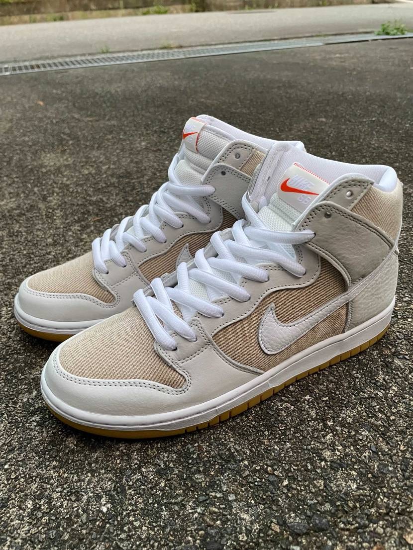ナイキ Sb ダンク ハイ プロ Iso セイル のコーデ 口コミ投稿 シンプルでガムソール Byひーくん スニーカーダンク
