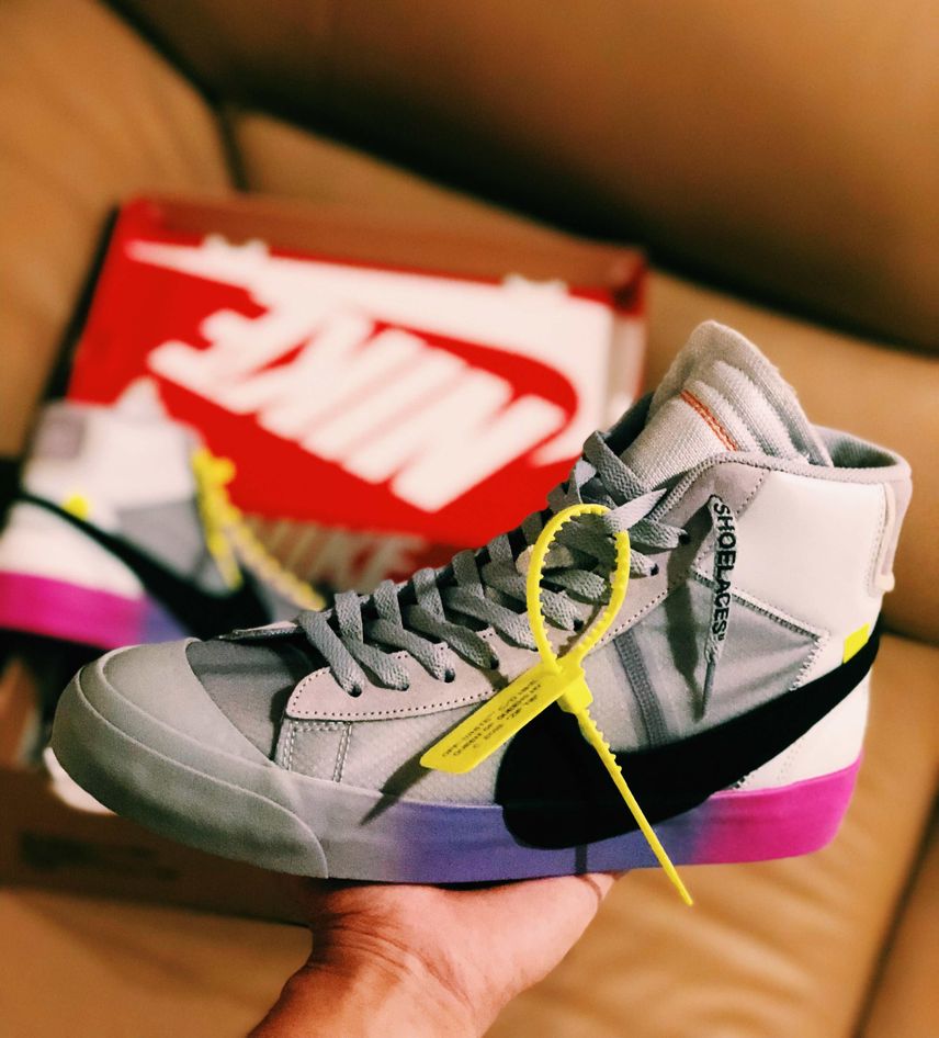 唯一持ってるnike×off-white それも家族が当ててくれた😤😤
今