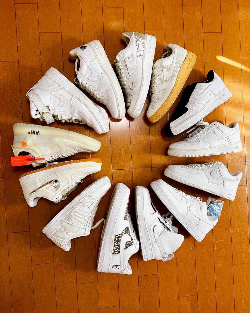 妻からひと言。
白いスニーカーばかりで違いがわからない。
ごもっともです😅