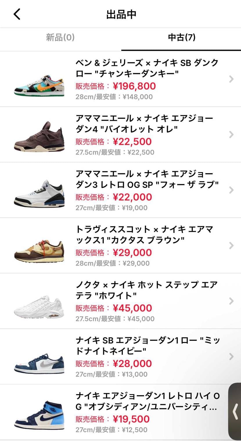 出品してます。
全て割と安めです。
Chunkyはデッドです。