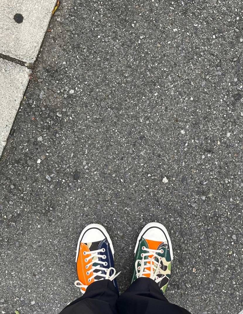 懐かしの一足👟🍊