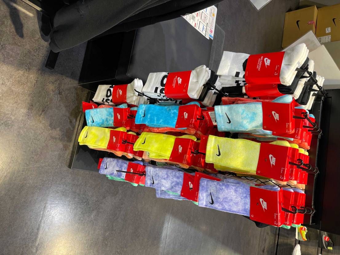 タイダイソックス結構個体差あるのね
ついつい買っちゃいそう