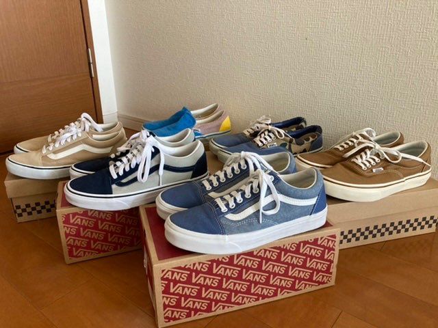 暖かくなってくると、Pro-keds,Vans,Conver