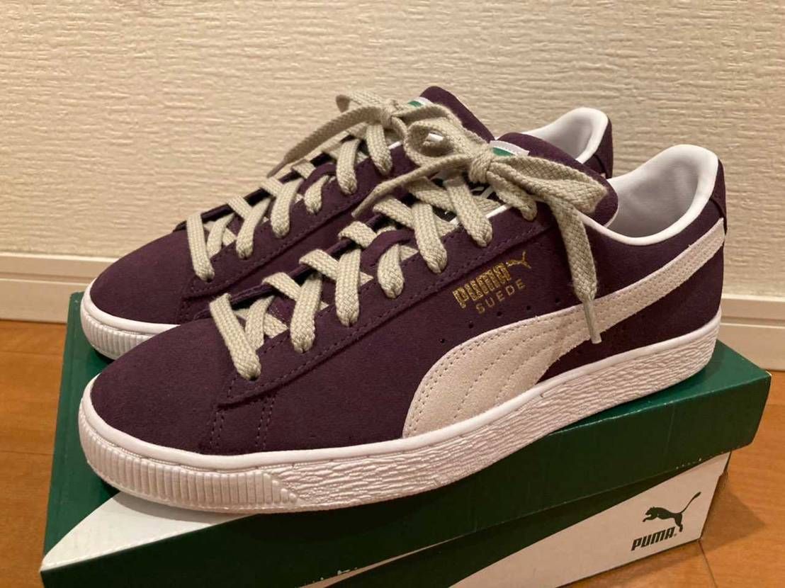 PUMA Suede Classic XXIのsweet grapeが到着しまし