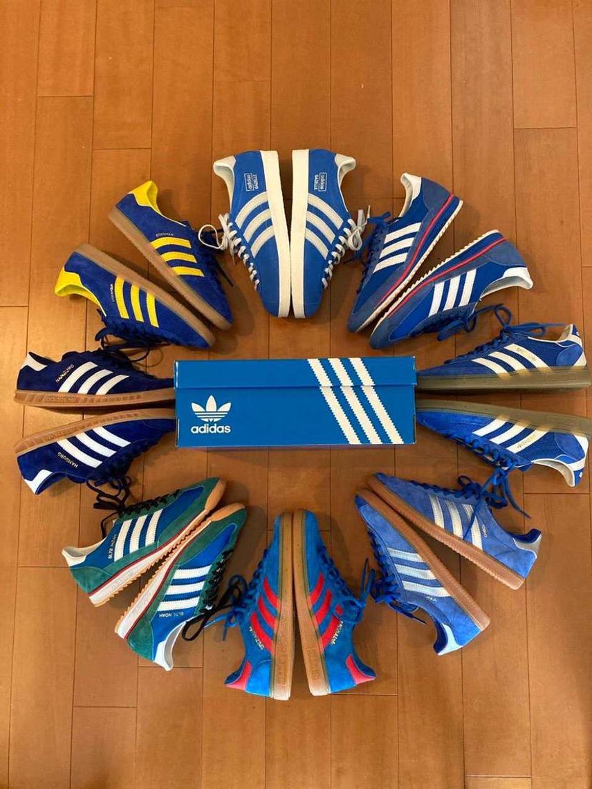 ADIDAS BLUES。
やっとストックホルムが手に入ったので記念に。