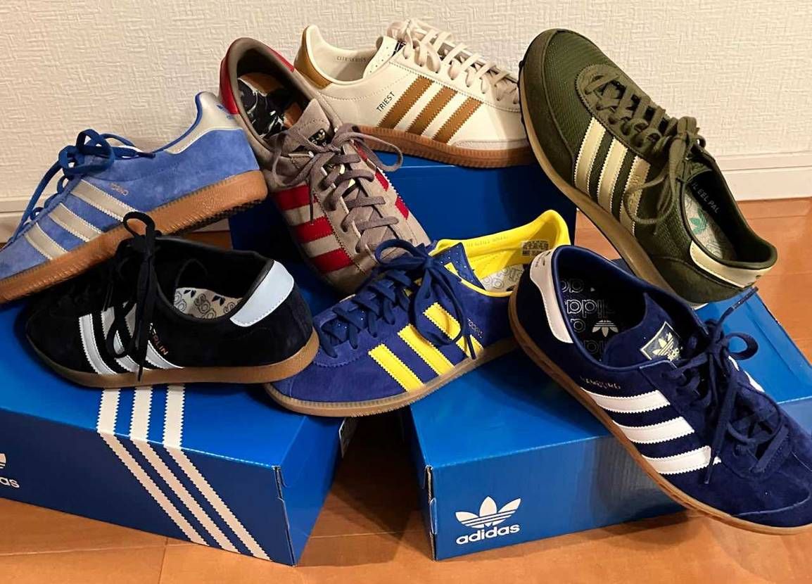 昨年からハマってしまったadidasのcity seriesです。昨日発売のBE