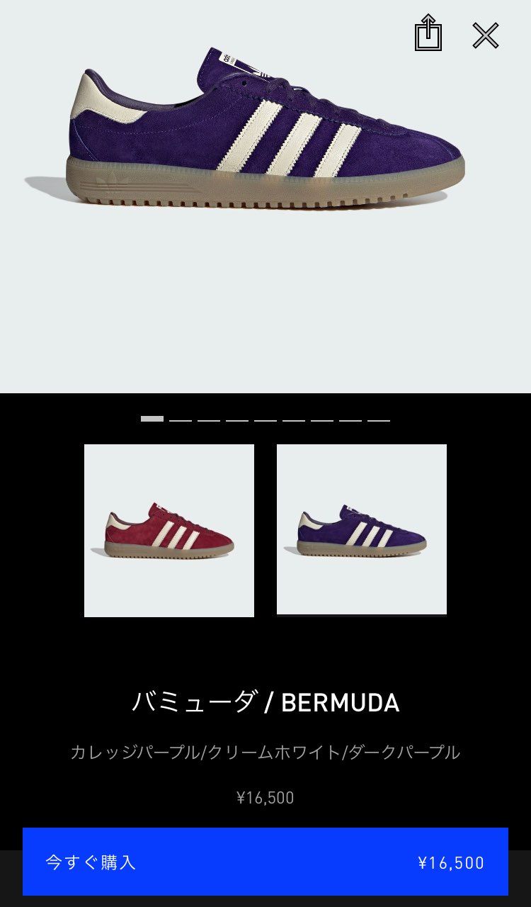 紫ダンクが話題ですが、紫なら私はこっち派。
ただSNS GT TOKYOを持っ