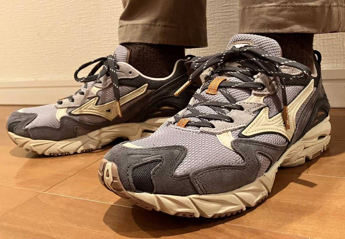 先日こちらで在庫情報をご教示いただき購入した、念願のMIZUNO Wave Ri