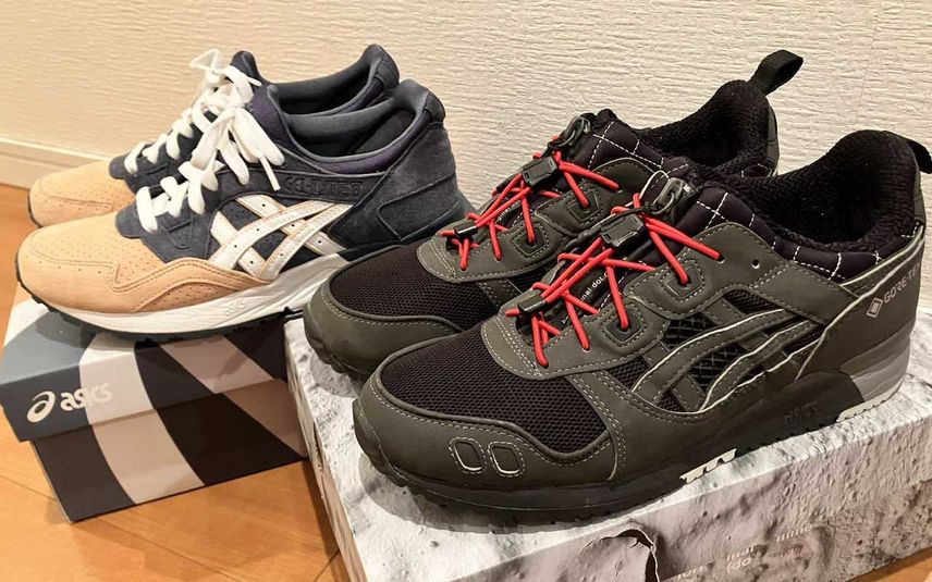 こんばんは。
ここ半年ずっと探していたASICSの2足をやっと見つけて購入しま