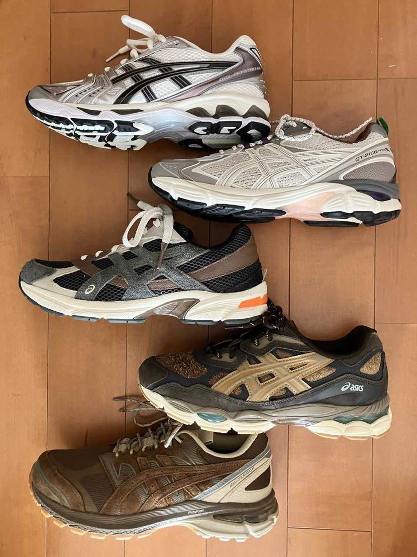 「アシックスのkayano14とgt2160の履き心地やソールの厚さなどの違いが