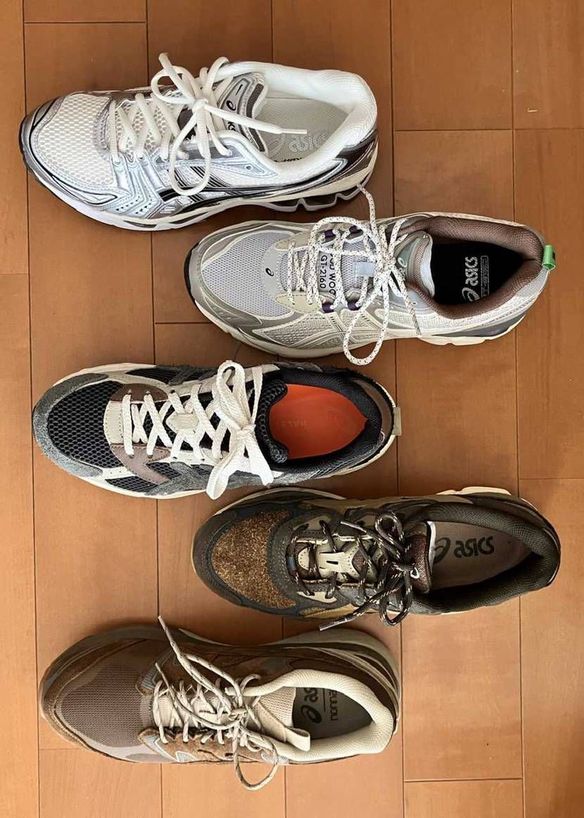 「アシックスのkayano14とgt2160の履き心地やソー