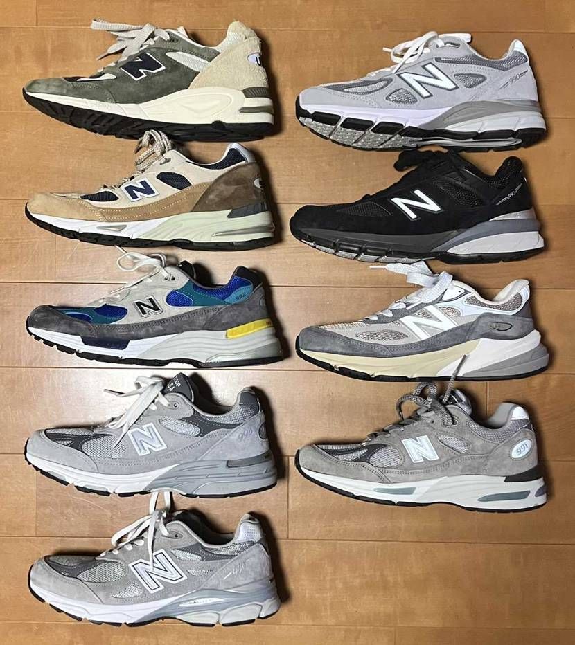 こんばんは。今日はNB992の公式再販5色で盛り上がってますね。私は今回はスルー