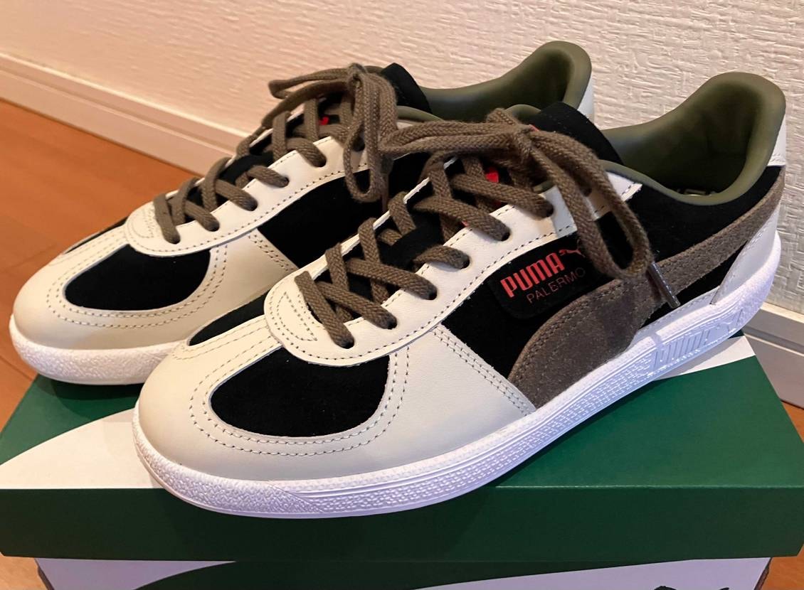 2025年1月に発売されたSCYEコラボのPUMA Palermoを今更ながら購