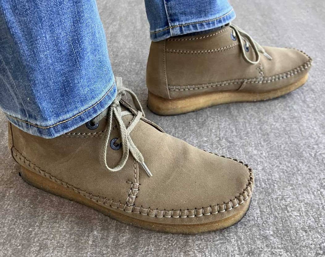 おはようございます☀️🌬️
今日も懲りずにClarksのWeaver boot