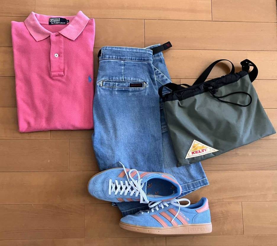 こんにちは☀️今日も暑い🥵
adidasテラス系day44
