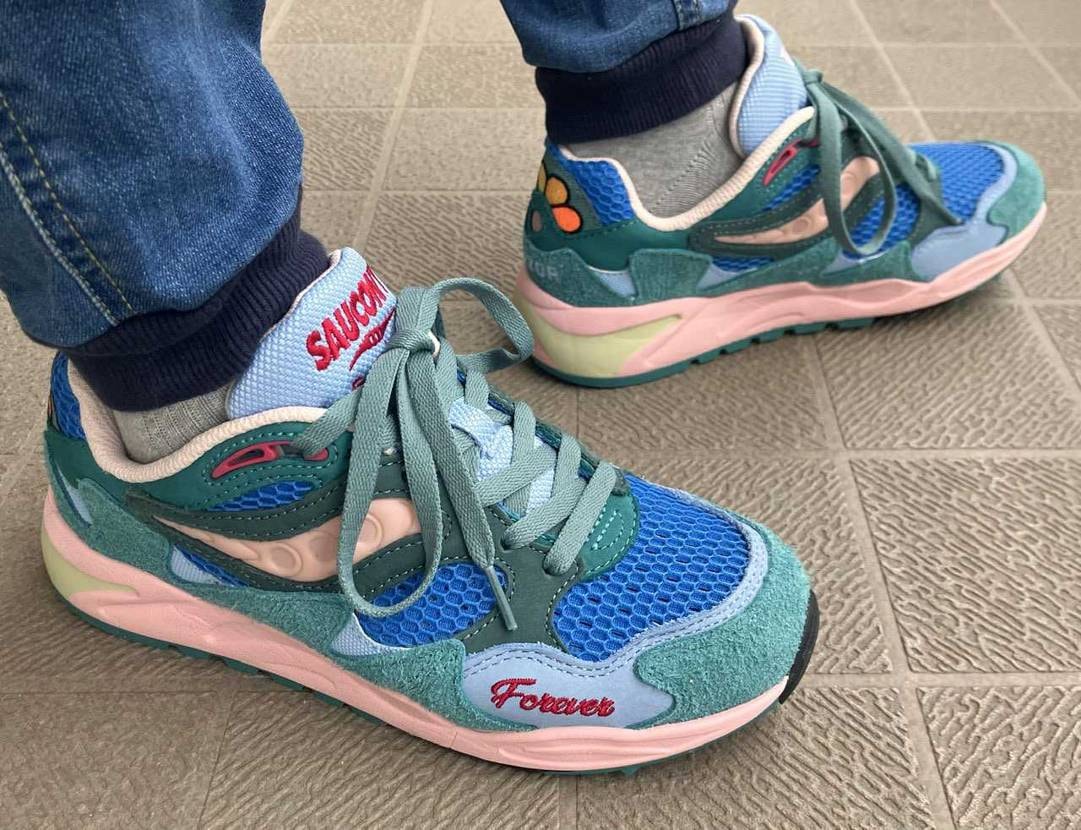 おはようございます☀️
Saucony Day6はJae TipsのGrid 