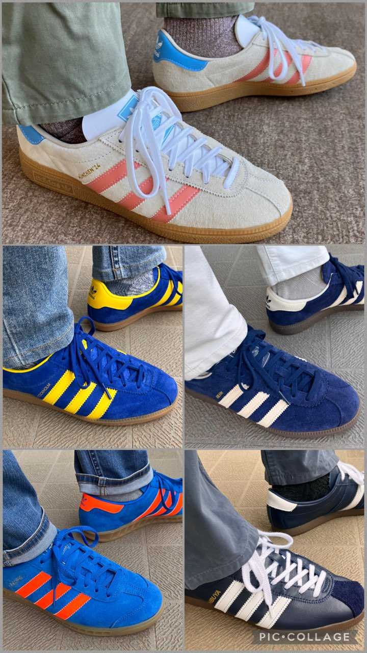 おはようございます☁️→☔️
adidasテラス系（cit