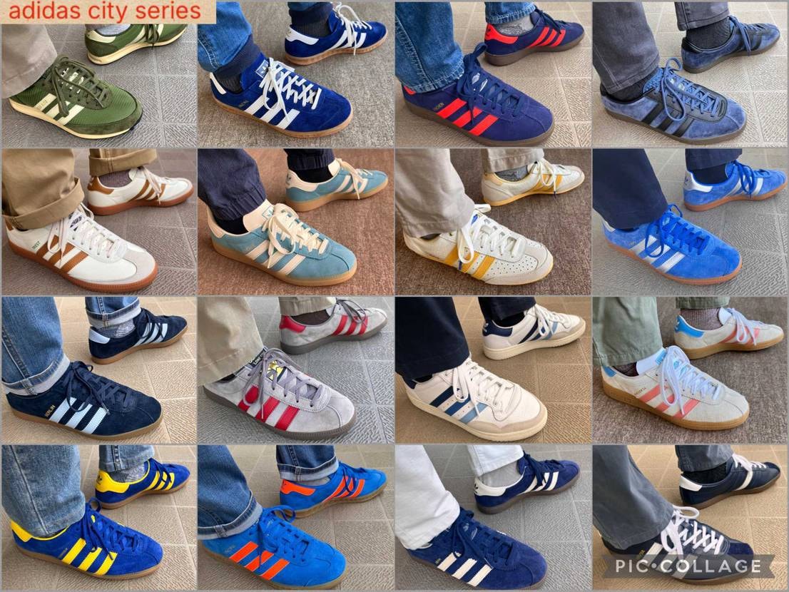 こんばんは🌇
4月に入ってから、adidasのテラス系スニーカーのうち、まずは
