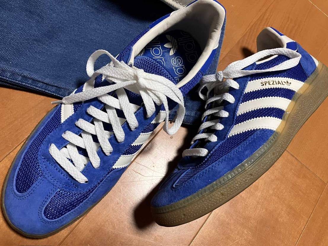 おはようございます☁️→☔️
adidasテラス系day3