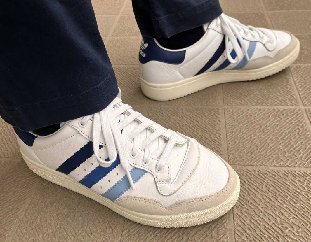 おはようございます☁️→☔️
adidasテラス系（cit