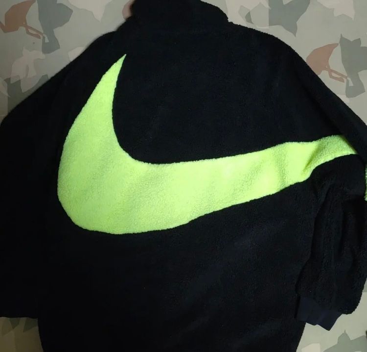 Nike Big Swoosh Boa Jacket Bla