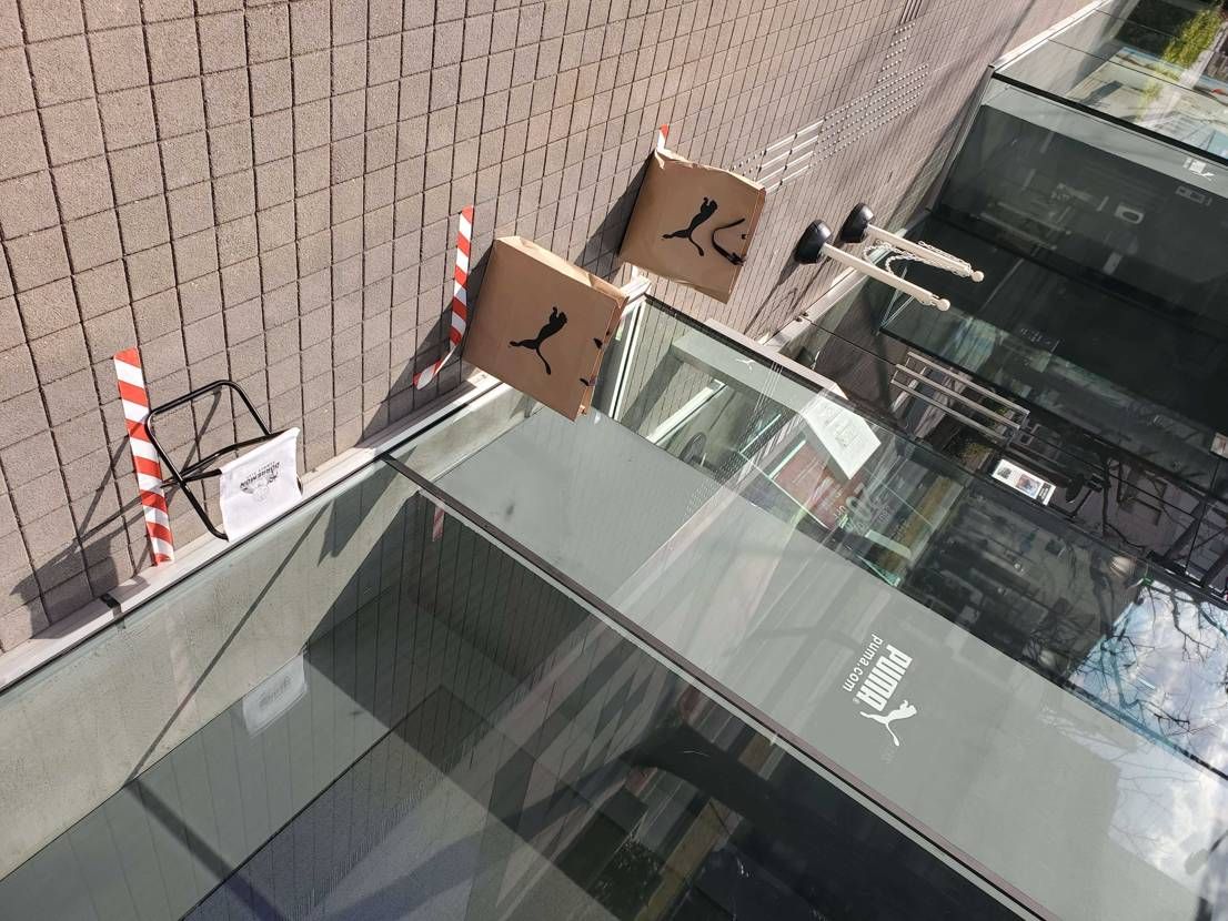 PUMA大阪、これ捨てて良いですかね？