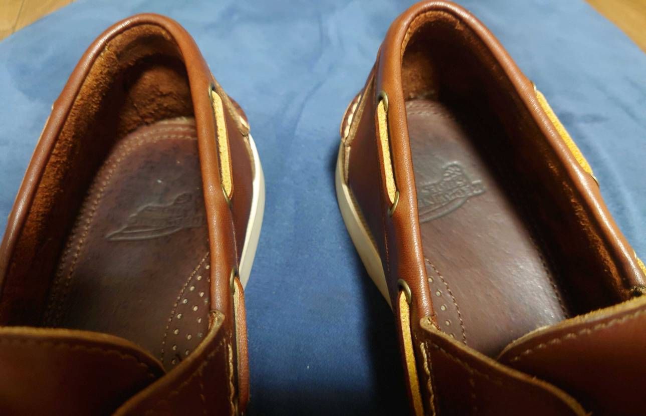 まだ終わってなかったレザーシューズのメンテナンス３足目💦
