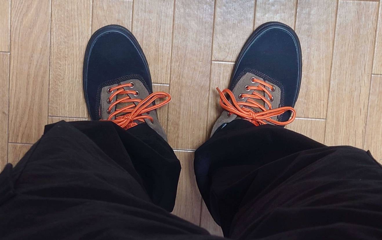 今日👟😃

やっと合わせるパンツ来たので初履き🤩