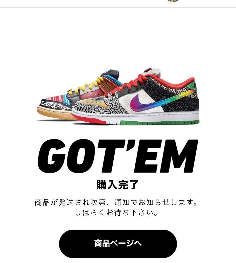 このスニーカーを　観賞用にしてしまいたくなるほど実物がカッコよくて　初めて二足持
