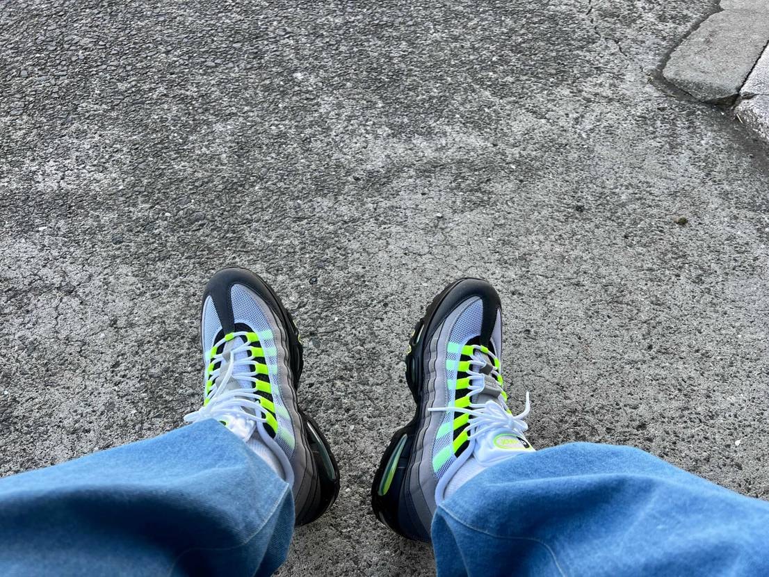 中学生の頃憧れていた一足👟
早速おろしました😆