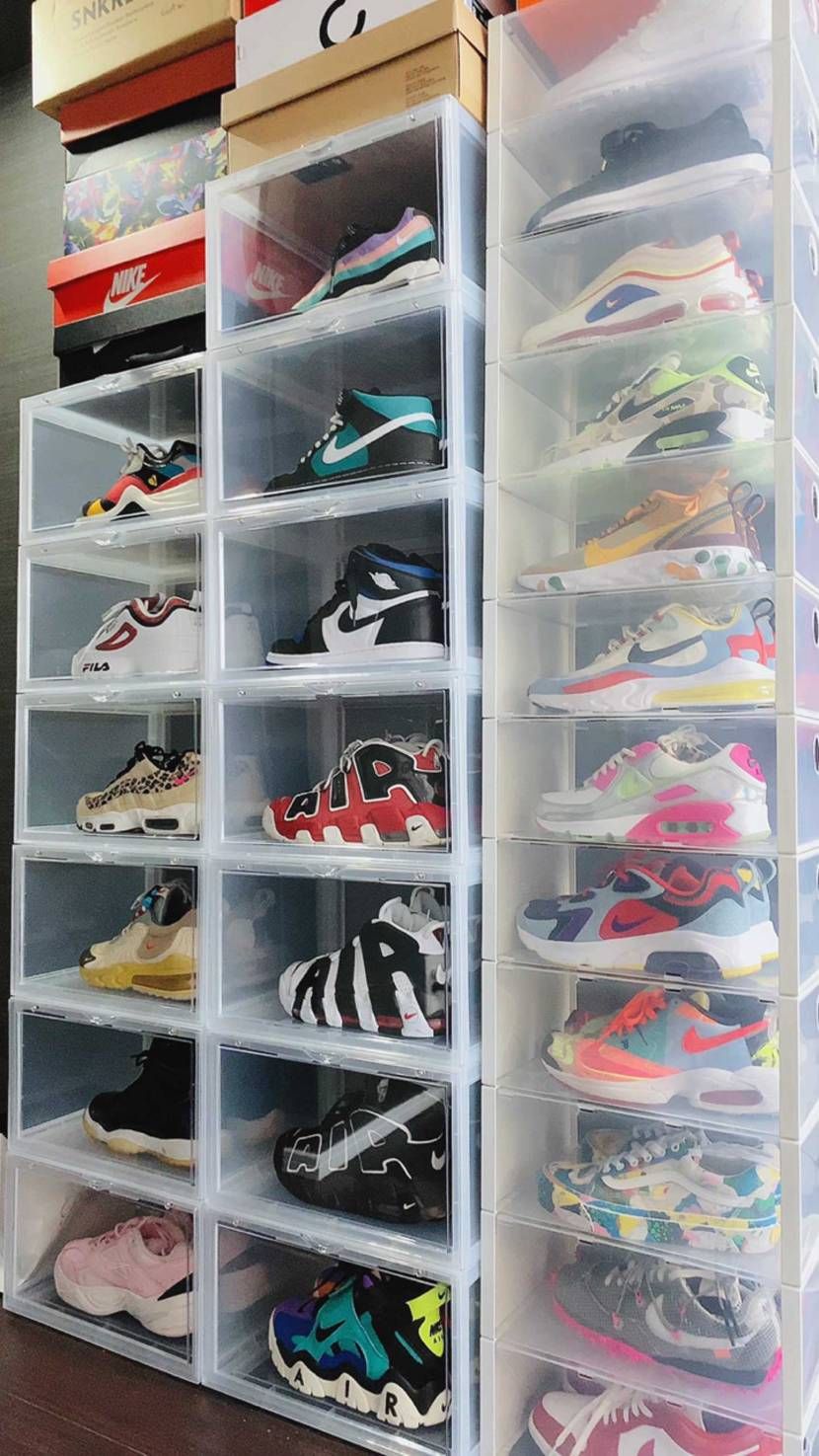 引越しを機に、👟スペース作ったのですが…眺められるっていいですね。。
とりあえ