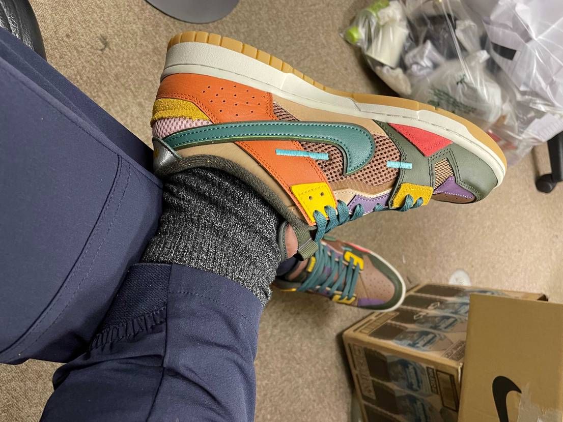 自分では最高にイケてると思ったダンクスクラップ！
残念ながら定価割れの不人気商