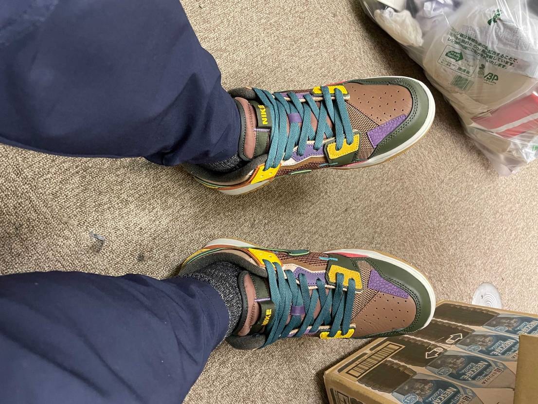 自分では最高にイケてると思ったダンクスクラップ！
残念なが