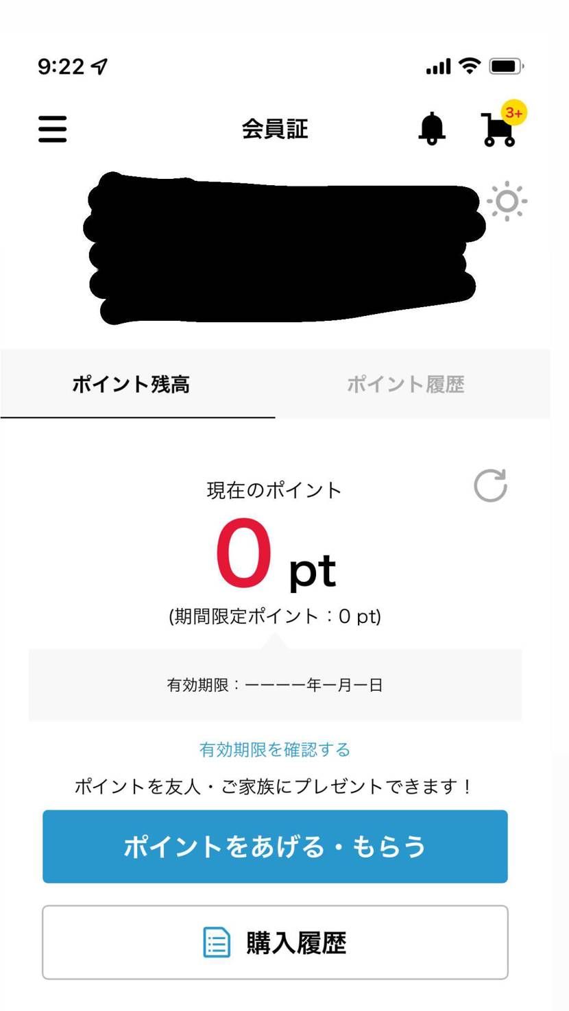 めっちゃカート入ってるw
入ってるだけ、、、
