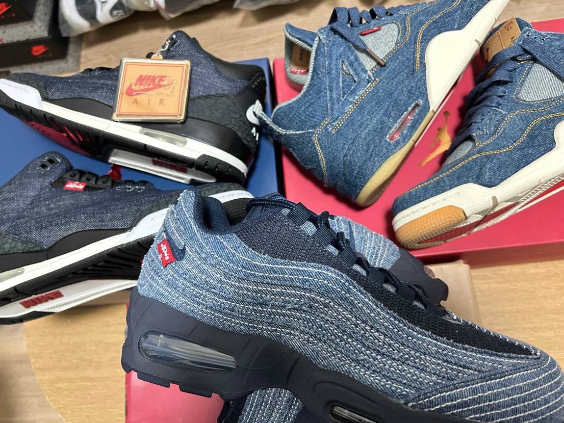 Levi's3兄弟が揃いました。👖👟✨